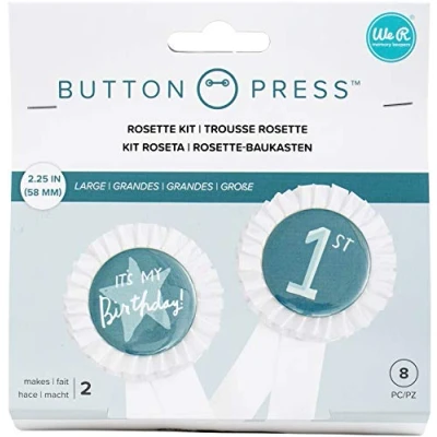 Afbeelding van We R Makers Button press rosette kit