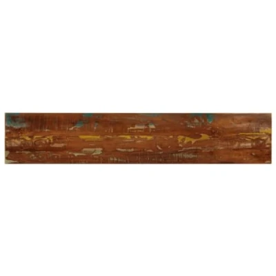 Afbeelding van Tafelblad rechthoekig 180x20x2,5 cm massief gerecycled hout