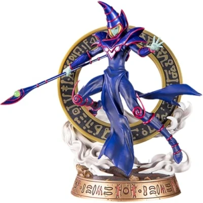 Afbeelding van First 4 Figures Yu Gi Oh! Dark Magician Blauw Standbeeld Editie Standaard 29cm