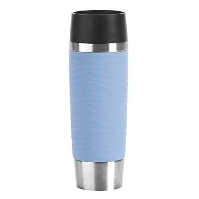 Afbeelding van EMSA Travel N2012100 Thermosbeker, groot, 0,5 l, pastelblauw