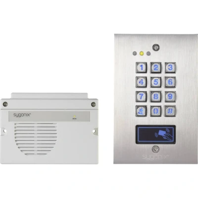 Afbeelding van Sygonix 1582021 Codeslot Inbouw (in muur) IP66 Met verlicht toetsenbord, aparte analyse unit