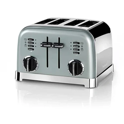 Image de Grille pain Cuisinart CPT180GE 4 tranches 1800 W Argent