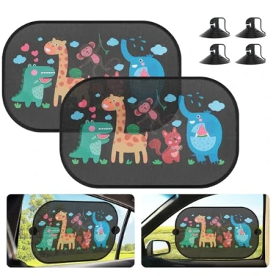 Afbeelding van Romon Autozonnescherm voor kinderen, 50 x 30 cm, 2 stuks