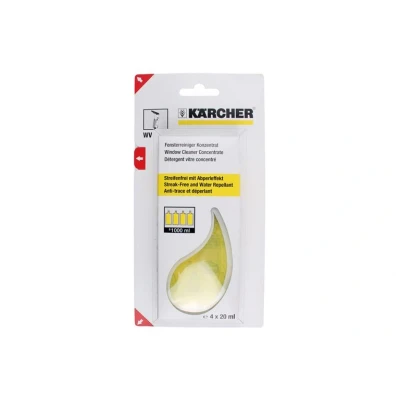 Image de Karcher Produit de nettoyage 4 x 22ml wv50+ 62953020