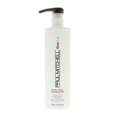 Afbeelding van Paul Mitchell Firm Style Super Clean Sculpting Gel 500ml Haibu by Kapperskorting.com