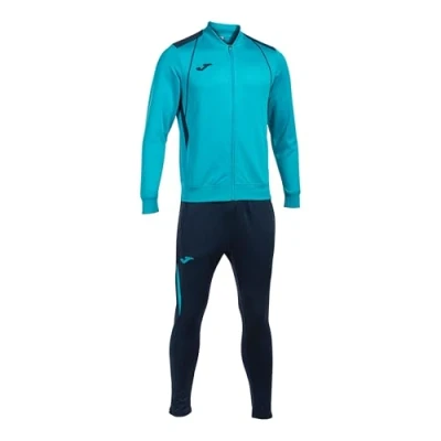 Afbeelding van Joma Championship Vii Trainingspak, fluorescerend turquoise, marineblauw