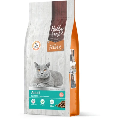 Afbeelding van Hobbyfirst Feline Adult Zalm Kattenvoer 1.5 kg