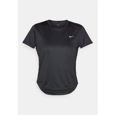 Afbeelding van Nike Performance Tempo TOP Sport Tshirt, Dames, Maat: XL, Black/reflective silver