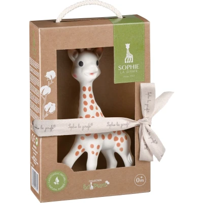 Afbeelding van Sophie de Giraf So Pure bijtring in geschenkdoos kleur Lichtbruin