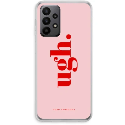 Afbeelding van Case Company® hoesje geschikt voor Samsung Galaxy A23 Ugh Soft Cover Telefoonhoesje Bescherming aan alle Kanten en Schermrand