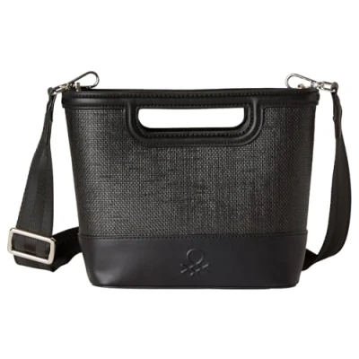 Afbeelding van United Colors of Benetton Borsa 67o1dy07q tas Dames, zwart.
