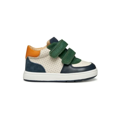 Afbeelding van Geox Sneakers laag voor kinderen, Maat: 24, Ivory green Schoenen