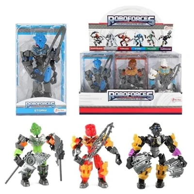 Afbeelding van Toi Toys Constructierobot &#039;Warrior&#039; (1 stuk) assorti