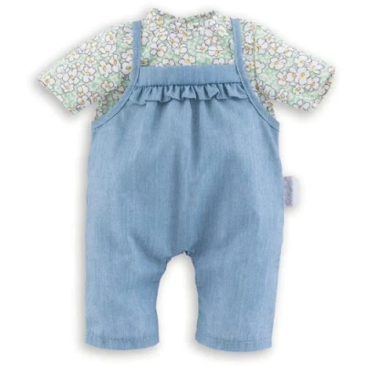Afbeelding van Corolle poppenoverall bloemen voor babypop 36 cm