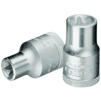 Afbeelding van Gedore TX 19 E12 6147340 Buiten zesrond (TX) Dopsleutelinzetstuk 11.17 mm M10 1/2 (12.5 mm)