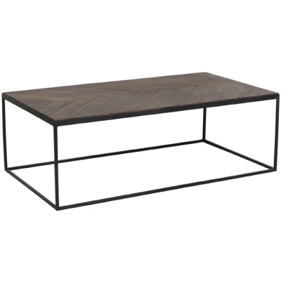 Afbeelding van Salontafel Chisa Bruin Zwart