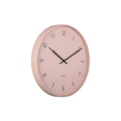Afbeelding van Karlsson Wandklok Stark Zachtroze Ø40cm