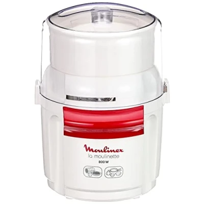 Image de Moulinex AD560120 Hachoir 800 Watt blanc/rouge