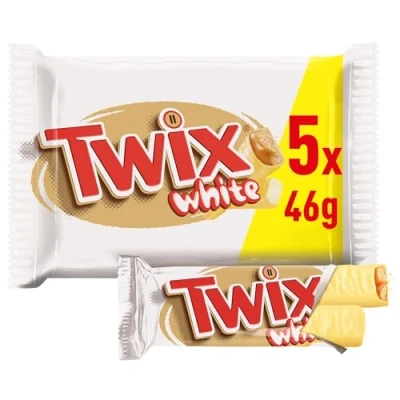 Afbeelding van Twix White X5 230 g 5 stuks