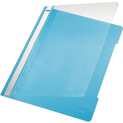 Afbeelding van Snelhechter Leitz standaard A4 PVC lichtblauw 1 stuk