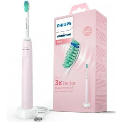 Afbeelding van Philips 2100 series HX 3651/11 Roze Sonische elektrische tandenborstel