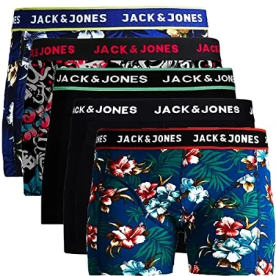 Afbeelding van JACK &amp; JONES Set van 5 boxershorts, stuks, meerkleurig 01