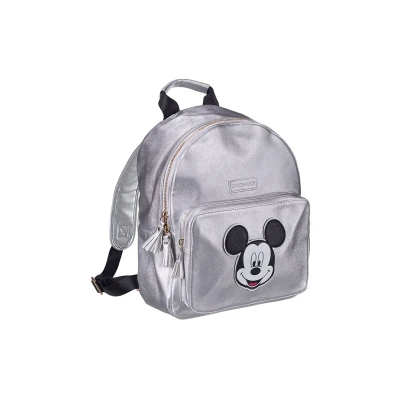 Afbeelding van Mickey &amp; Minnie Rugzak, Maat: One Size, Silber