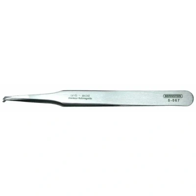 Afbeelding van Bernstein Tools for Electronics 5 067 SMD pincet 12 SA Plat, gebogen 45 120 mm