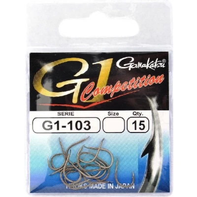 Afbeelding van Gamakatsu G1 Competition 103 (15 pcs) Maat : 8