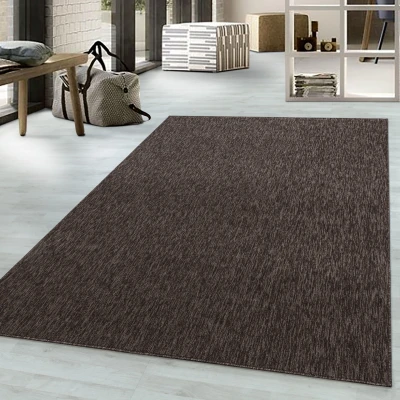Afbeelding van Effen Vloerkleed Laagpolig Bruin 200x290 cm