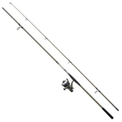 Afbeelding van Mitchell Tanager Camo II Karperhengel + Molen Combo 12ft (3lb) Karperset