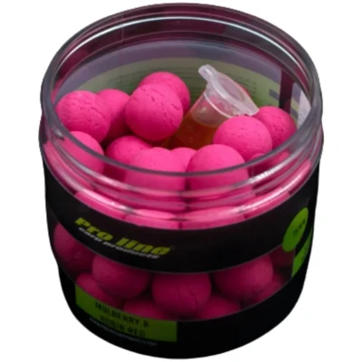 Afbeelding van Pro Line Fluor Pop ups Mulberry &amp; Robin Red 12mm (200ml)