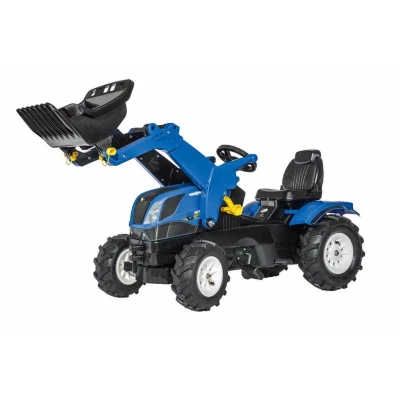 Afbeelding van rollyFarmtrac New Holland met luchtbanden van Rolly Toys