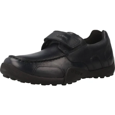 Afbeelding van Geox J W.Snake MOC B, mocassins voor heren, Marine.