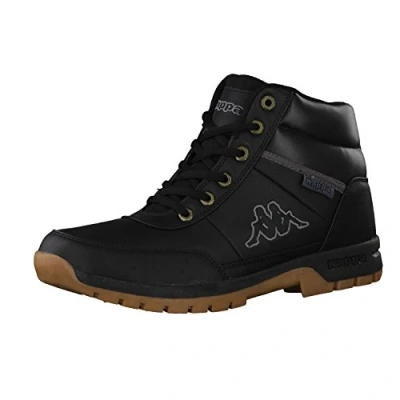 Afbeelding van Kappa Bergschoenen, Heren, Maat: 44, Black Imitatieleer/ textiel