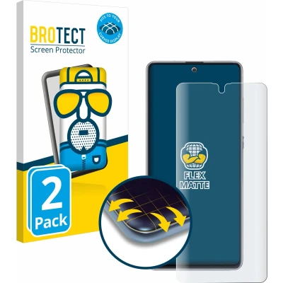 Afbeelding van BROTECT Screenprotector voor Samsung Galaxy Note 10 Lite Folie Beschermfolie matte volledig dekking (2 Stuks)