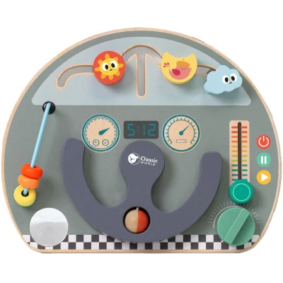 Afbeelding van Classic World Houten Activiteiten Reisbord Verkeer