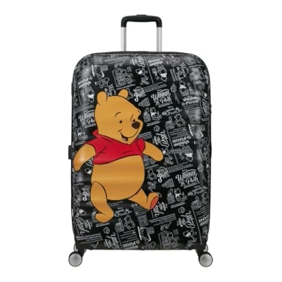 Afbeelding van American Tourister Wavebreaker kinderkoffer, 55 cm, 36 l, Veelkleurig (Winnie de Poeh), MATTE SCHELL DISNEY