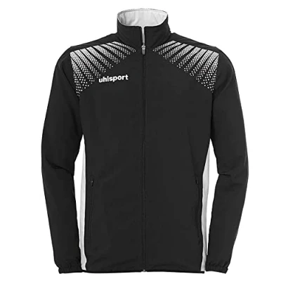 Afbeelding van uhlsport 100516101 kinderjas, zwart/wit, maat XXS (fabrieksmaat: 128)