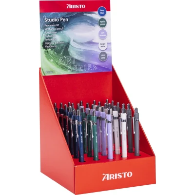 Afbeelding van Aristo vulpotlood Art series 0,5mm display 30 stuks 5 assorti kleuren AR VD85890