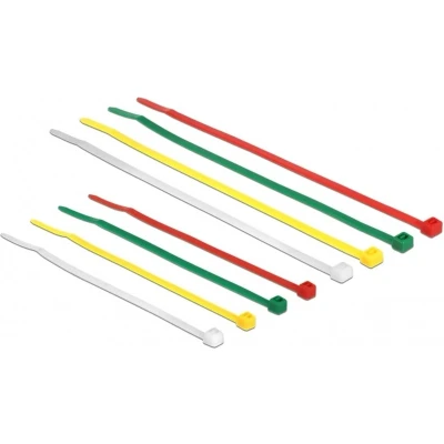 Afbeelding van Tie wraps 100 x 2,5mm + 200 3,6mm / diverse kleuren (200 stuks)