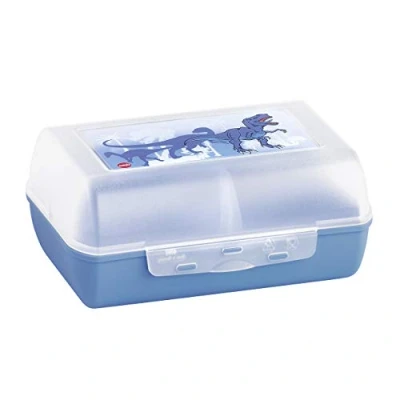 Afbeelding van Emsa Variabolo lunchbox clipbox+cloison 16x11x7cm dino 513795