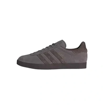 Afbeelding van adidas Originals Gazelle Unisex Sneakers laag, Maat: 44 2/3, Charcoal/brown/dark brown Veloursleer