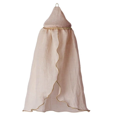 Afbeelding van Maileg poppenbedhemel miniatuur rose 32 cm