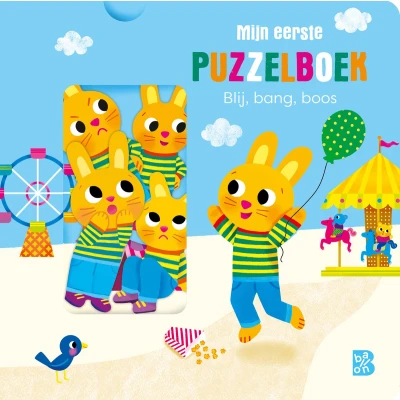 Afbeelding van Puzzelboek Puzzelboek: Blij, bang, boos