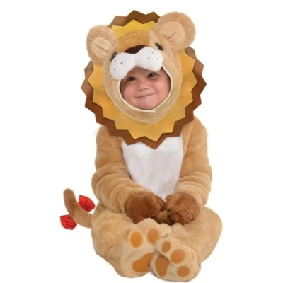 Afbeelding van amscan CAT02 Babykostuum Lionceau maat 12 24 maanden