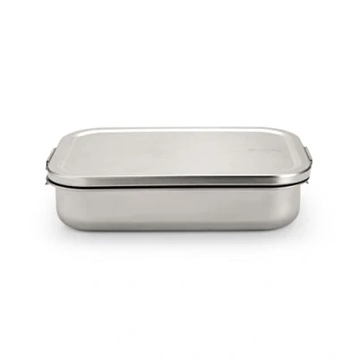 Image de Brabantia Lunch Box Make &amp; Take avec Séparateur Réglable, Design Durable et Intemporel pour Sandwichs, Wraps Snacks Acier Mat, Large