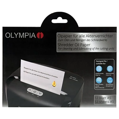 Afbeelding van Olympia 9130 papierversnipperaaraccessoire Smeerolie 12 stuk(s)