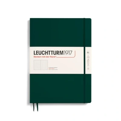 Afbeelding van Leuchtturm Master slim forst green dotted 22.5x31.5cm