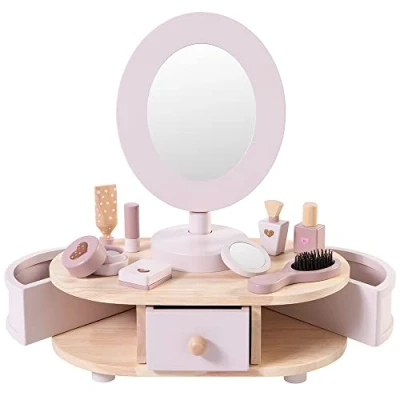 Afbeelding van howa Speelgoed Kaptafel met Accessoires van hout voor kinderen 50012